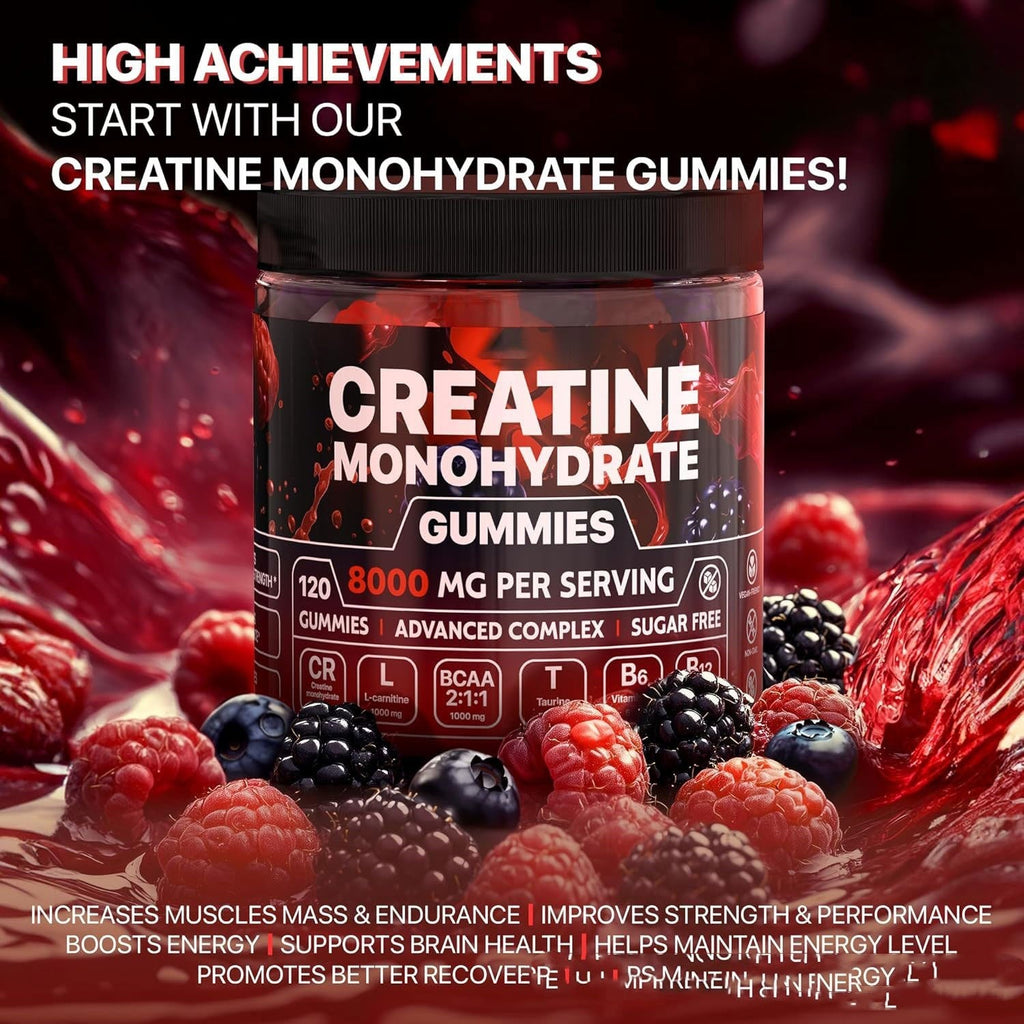 Creatine Gummies And Vitamins