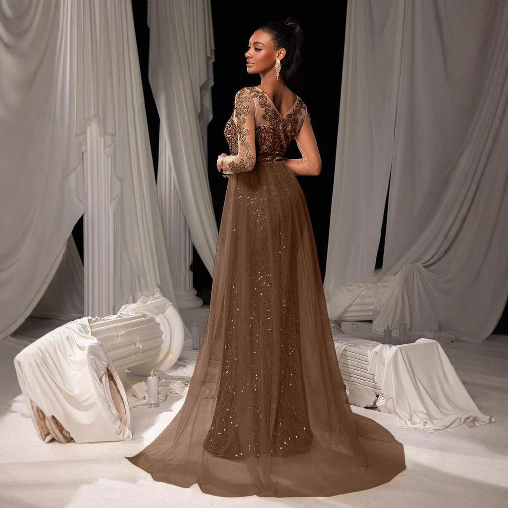 Women's Dance Lace Party Evening Dress