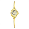 Gold Good-looking Thin Strap Quartz Watch