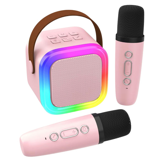 Portable Karaoke Machine – Bluetooth Speaker with Wireless Microphone, Clear and Loud Sound